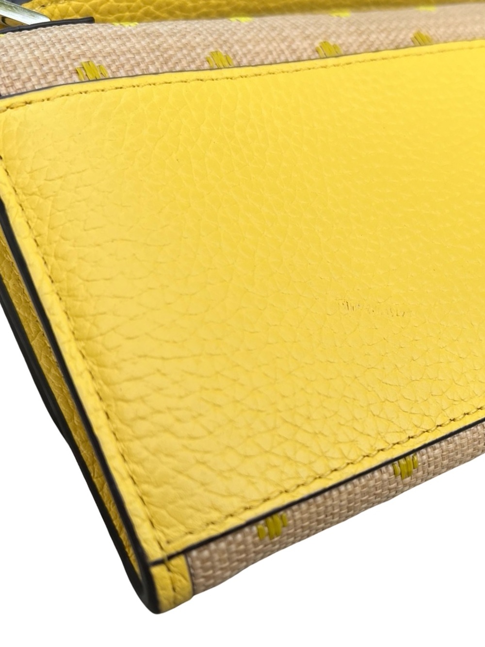Kate Spade Raffia Roulette Top-Handle Wallet Clutch - Picture 8 of 14